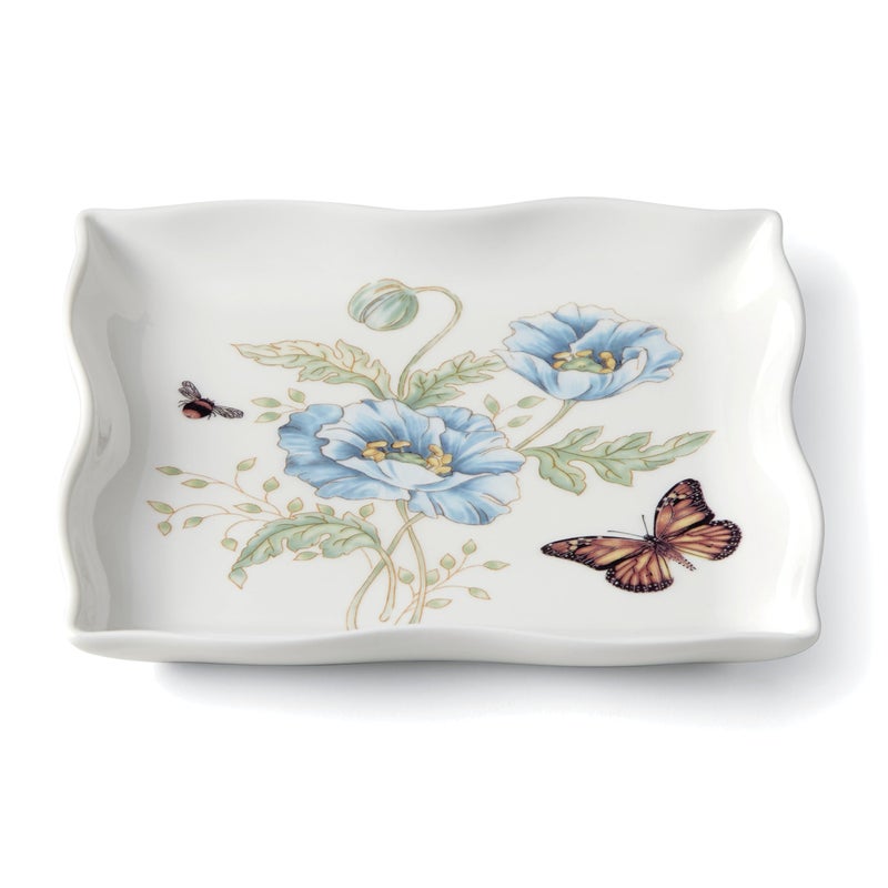 Lenox Butterfly Meadow Square Dish, 0.65 LB, Multi - Image 2
